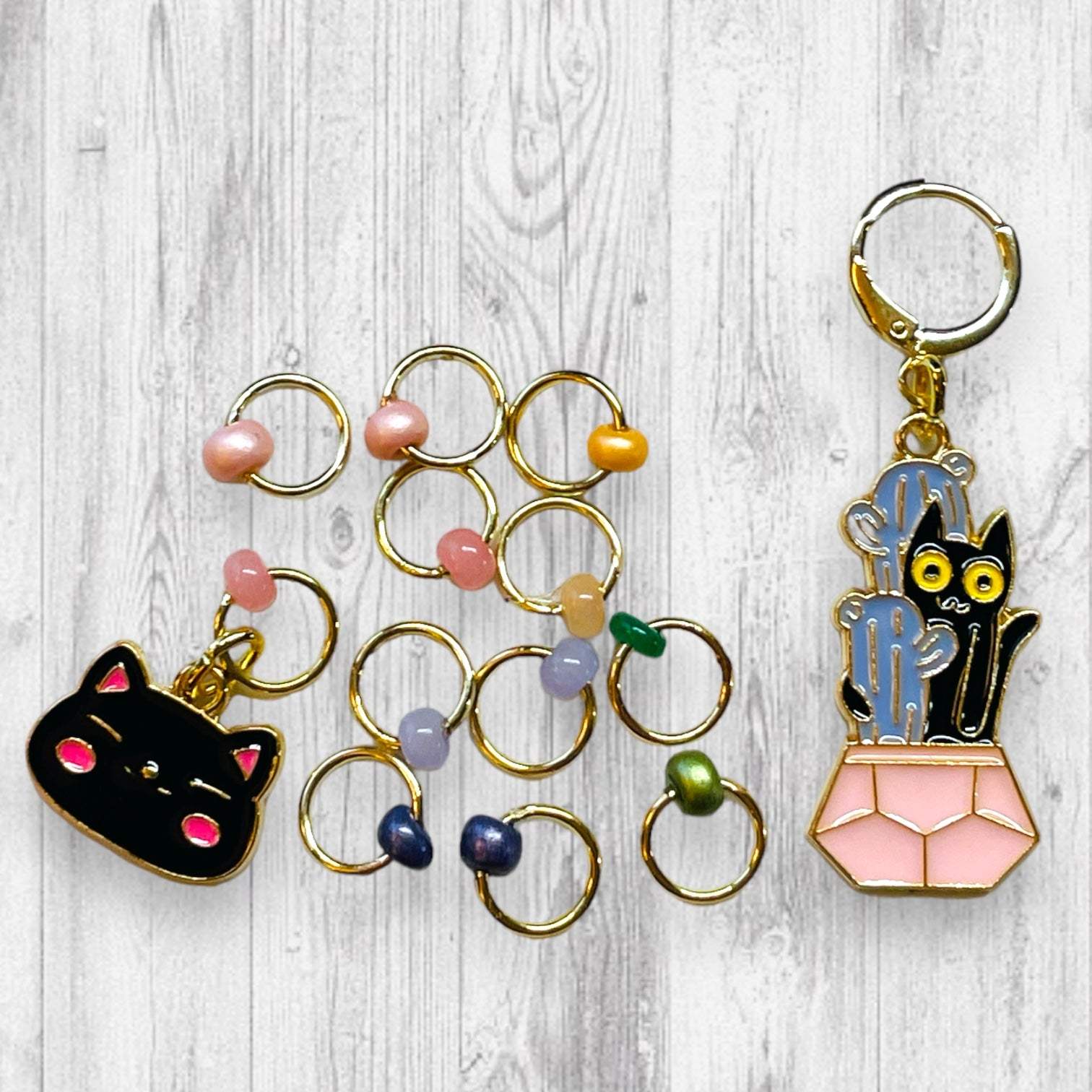 Turbulent Black Cat!!!! Progress Marker Set - AdoreKnit