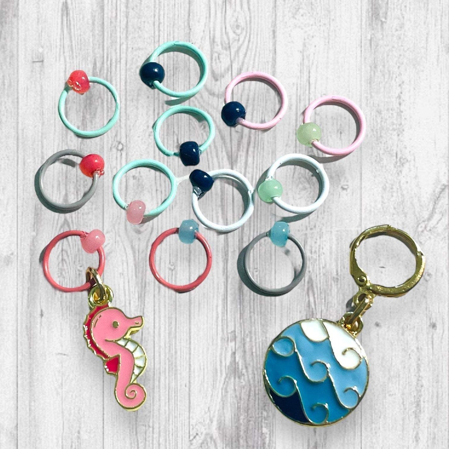 A Drift of Ocean Friends Progress Marker Set
