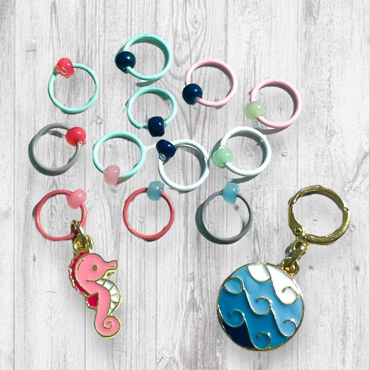 A Drift of Ocean Friends Progress Marker Set