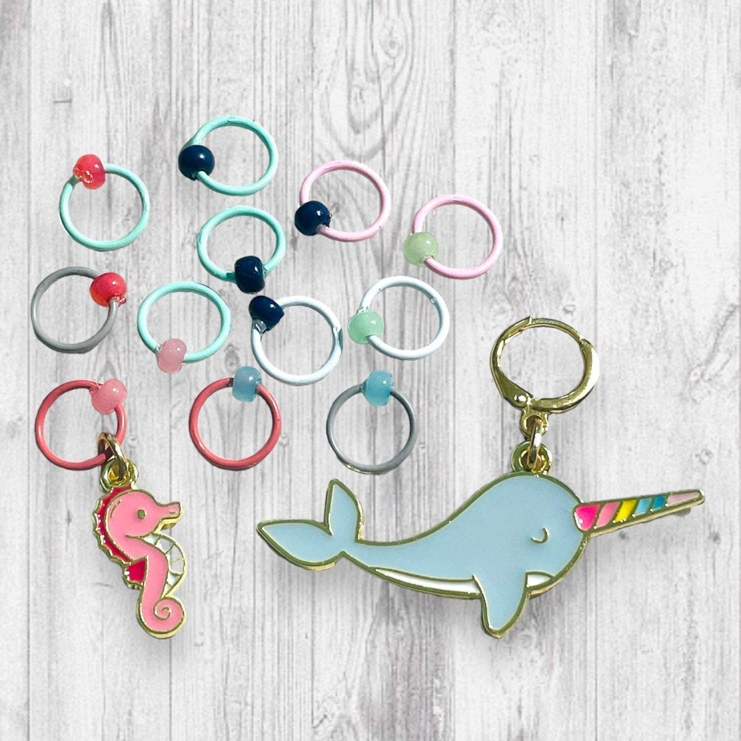 A Drift of Ocean Friends Progress Marker Set