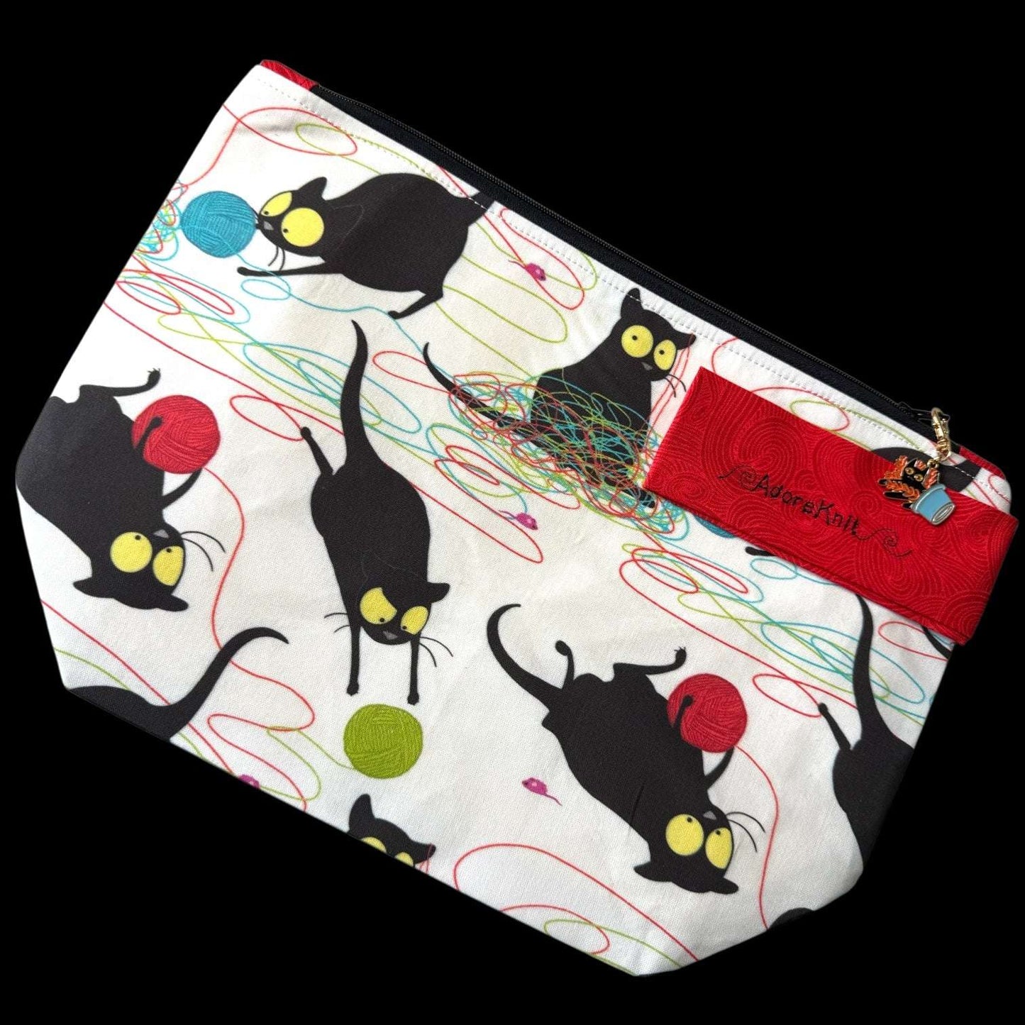 Cat-tastrophe in Every Stitch Project Bag