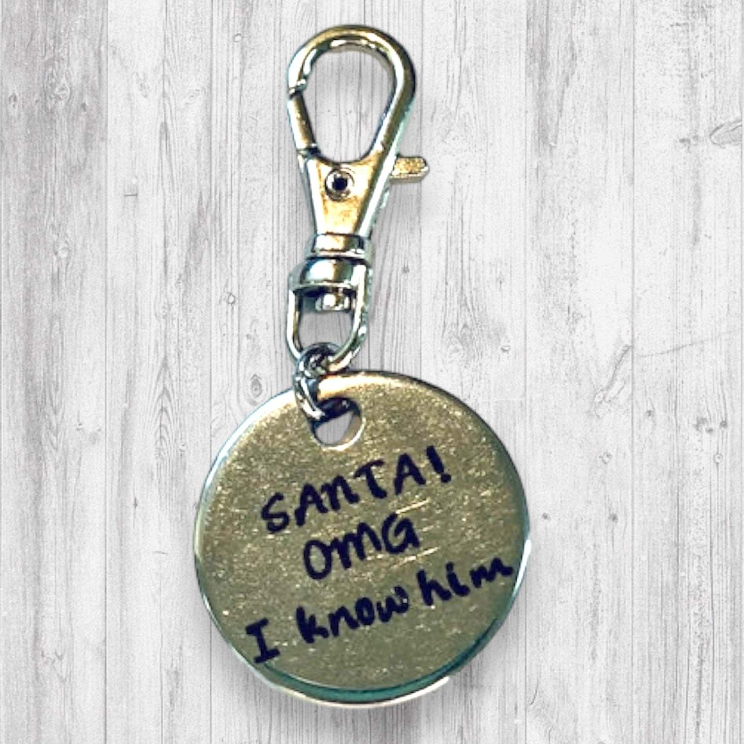 Son of a Nutcracker! Progress and Stitch MarkersAdoreKnit"Son of A Nutcracker" or "Santa OMG I Know Him!” Stitch Markers and Progress Marker. Based on the beloved 2003 movie with Buddy the Elf. Great for your holiday knittStitch Markers