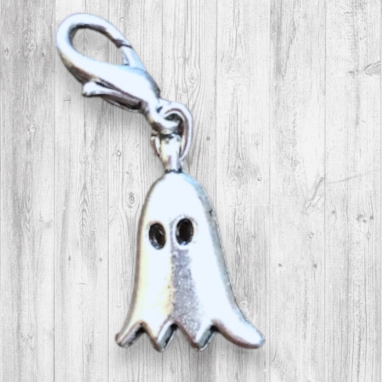 Ghostly Haunted House Progress and Stitch Markers - AdoreKnit