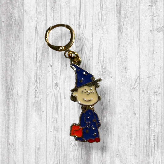 The Great Pumpkin Progress and Stitch Markers