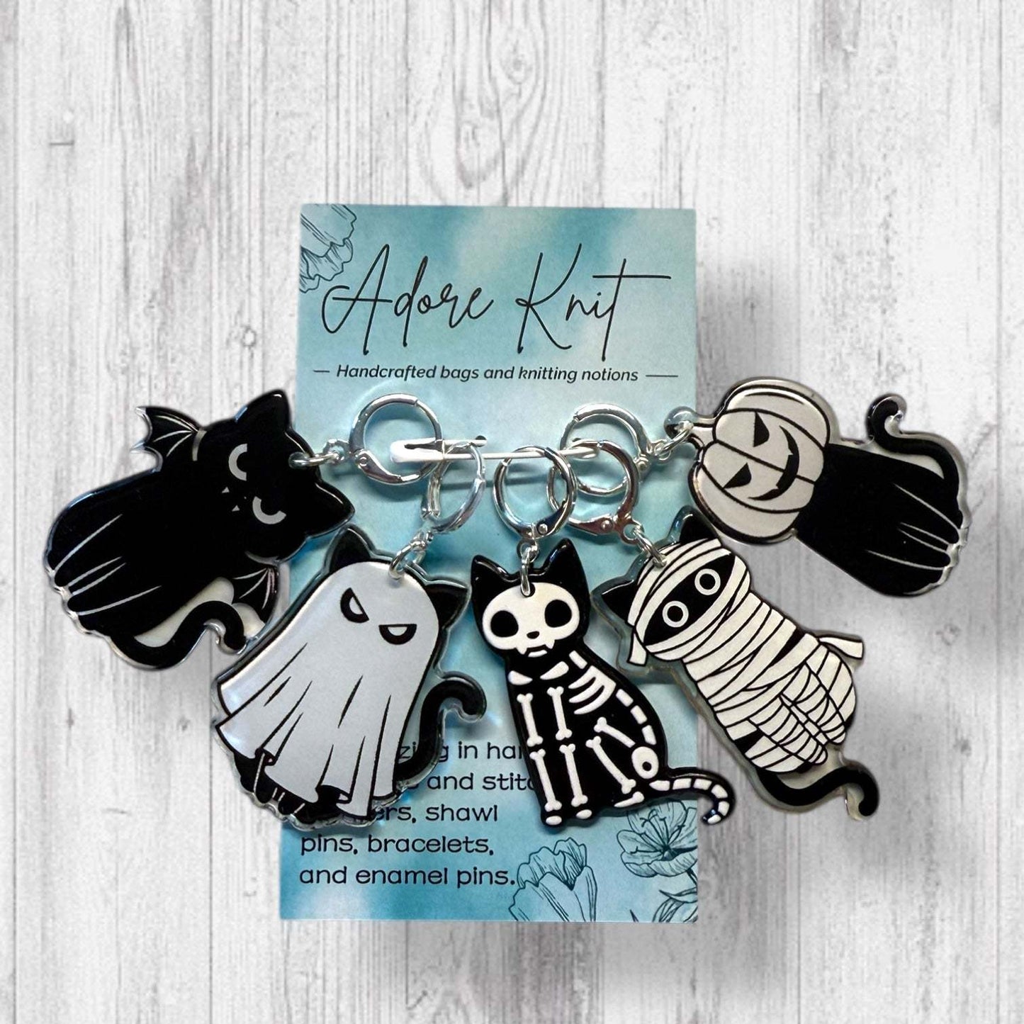 Frightfully Feline Set of Progress Markers