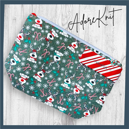 Candy Canines & Christmas Lights Project Bag