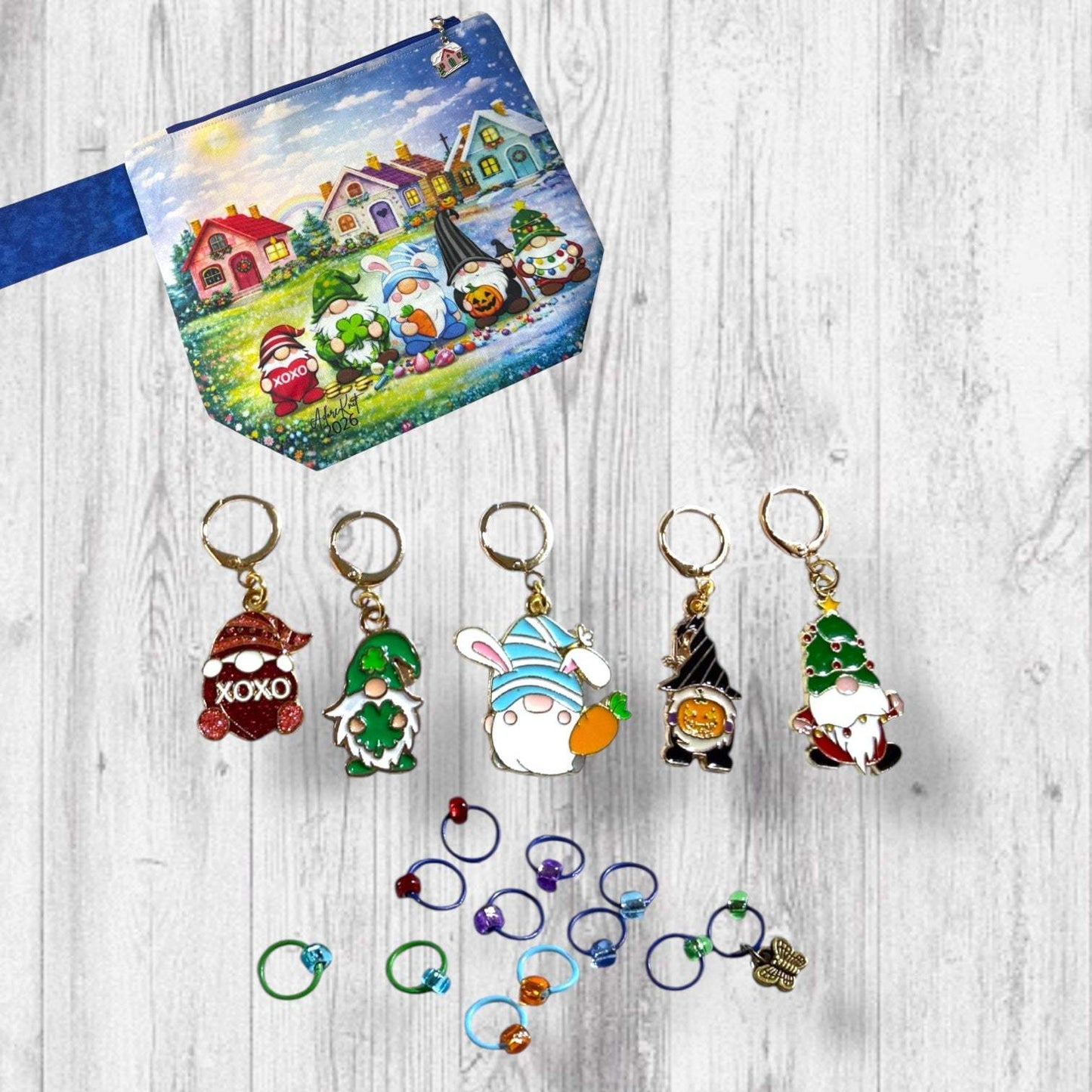 2026 Gnomes Through the Year !!!! Progress Marker Set