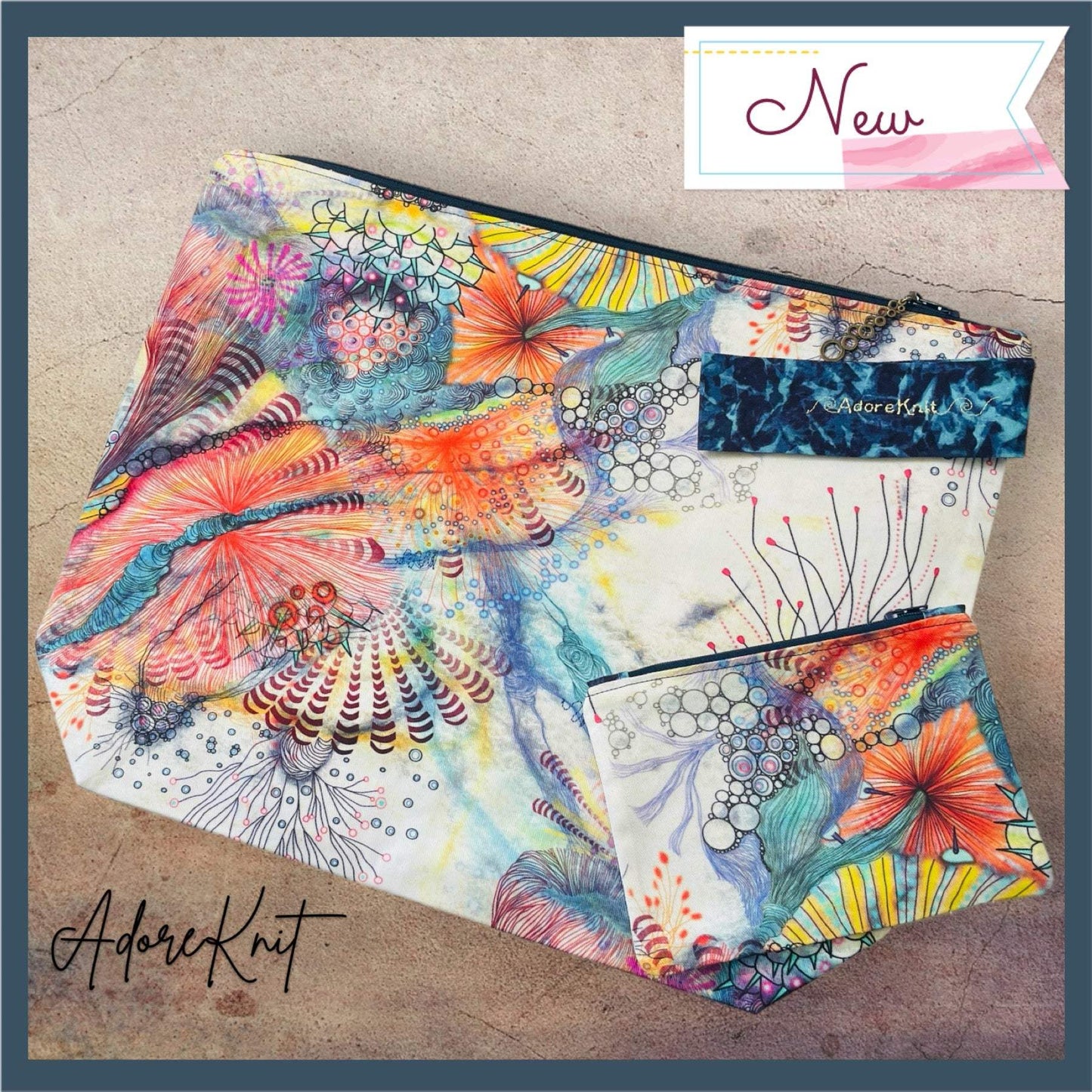 Genetic Divergence Project Bag - AdoreKnit