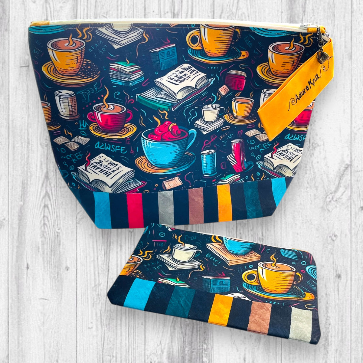 Spilling the Beans & Turning Pages Project Bag