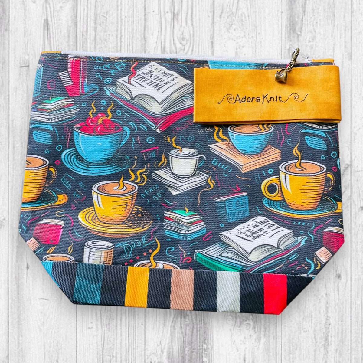 Spilling the Beans & Turning Pages Project Bag