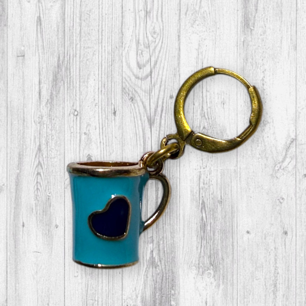 Couch, Coffee & Cast On Progress & Stitch Markers