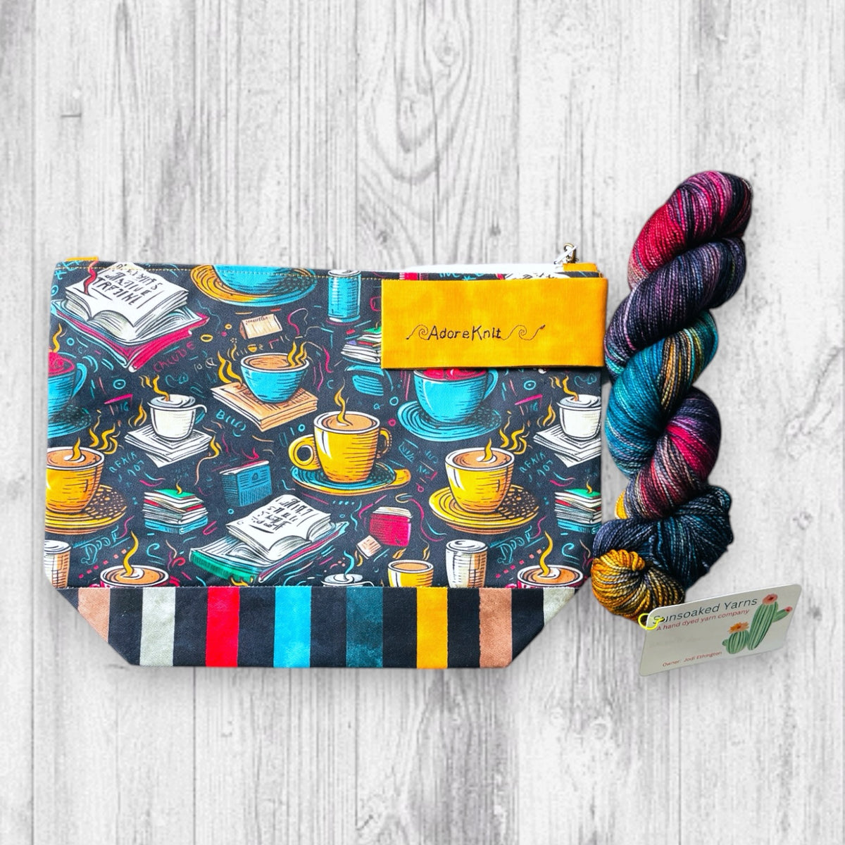 Spilling the Beans & Turning Pages Project Bag