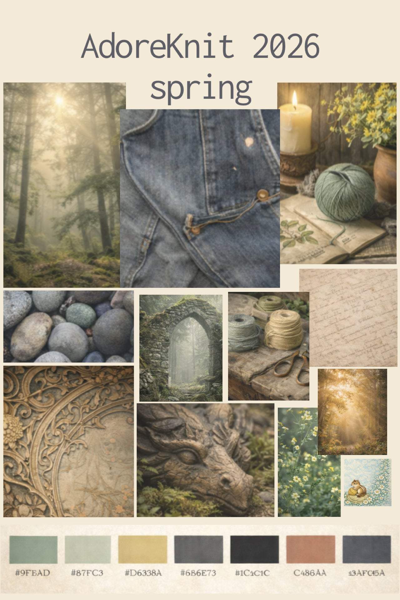 2026 AdoreKnit Knitting with Friends Series of Limited Edition Kits