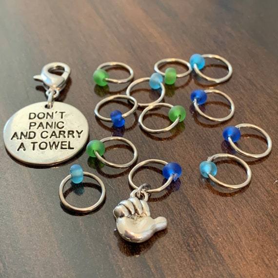 Hitchhiker's Progress and Stitch Markers - AdoreKnit