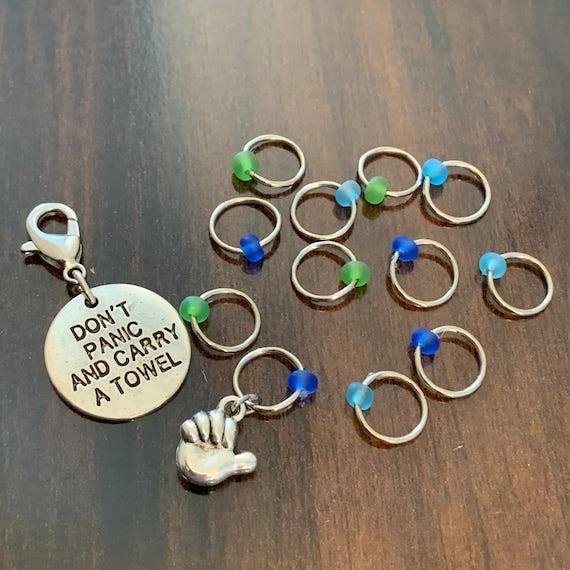 Hitchhiker's Progress and Stitch Markers - AdoreKnit