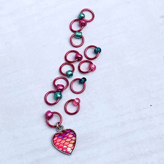 You're Mer-Mazing Progress & Stitch Markers, 2022 Splash Pad Party MDAdoreKnit2022 You're Mer-Mazing Progress & Stitch Markers were the Exclusive marker set for the 2022 DCS Splash Pad Party! Join us as we Knitting-a-long with the Down CelMer-Mazing Progress & Stitch Markers, 2022 Splash Pad Party MD