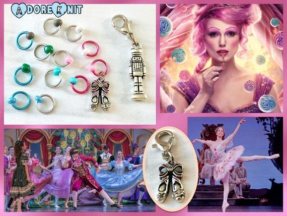 The Nutcracker Ballet Progress and Stitch Markers - AdoreKnit