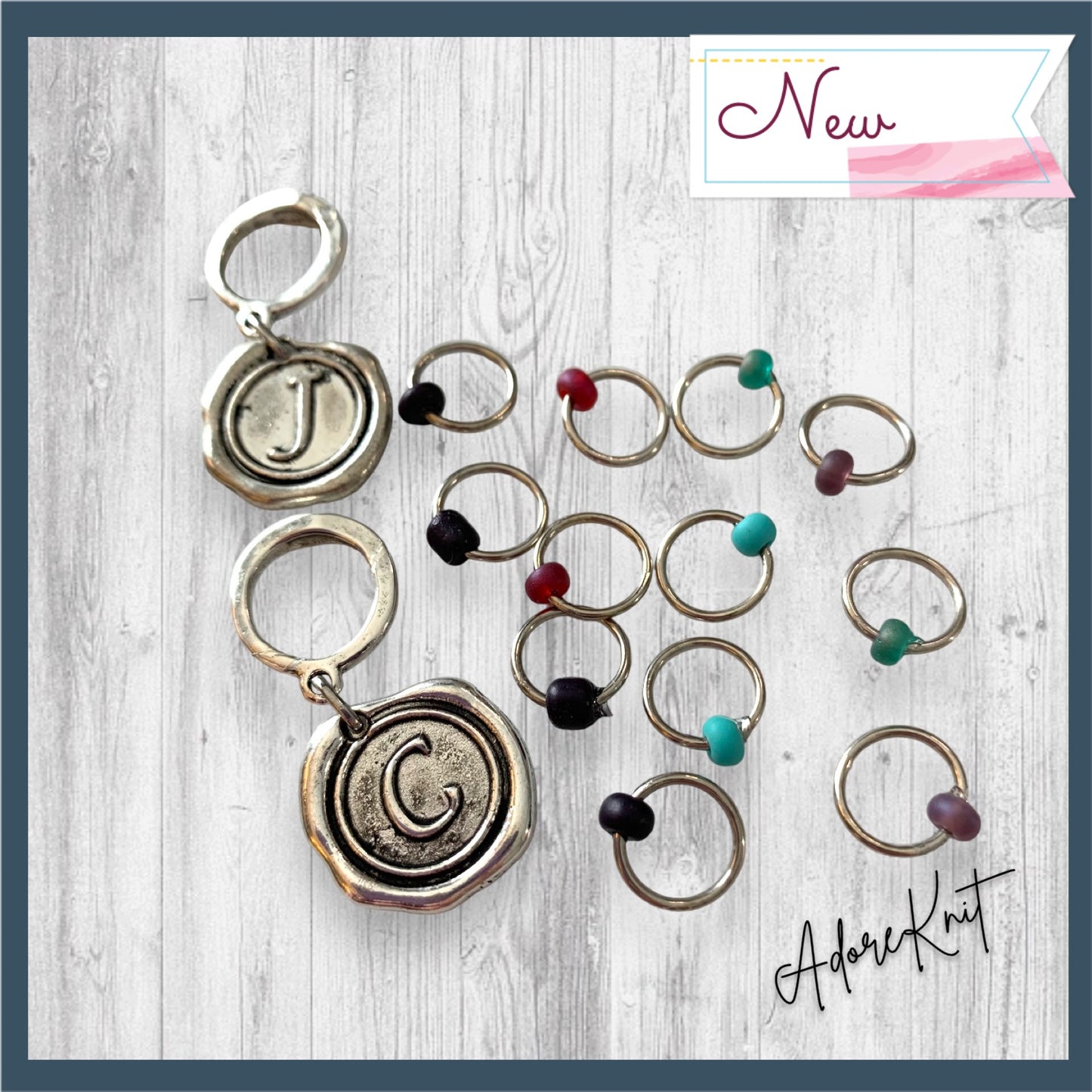 Didn't Have Time Progress and Stitch Markers - AdoreKnit