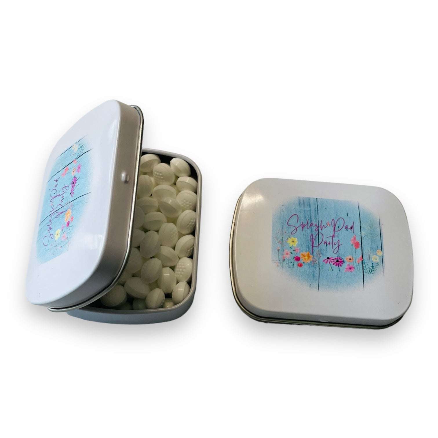 2023 Splash Pad Party Stitch Marker Container or Mint Tin - AdoreKnit