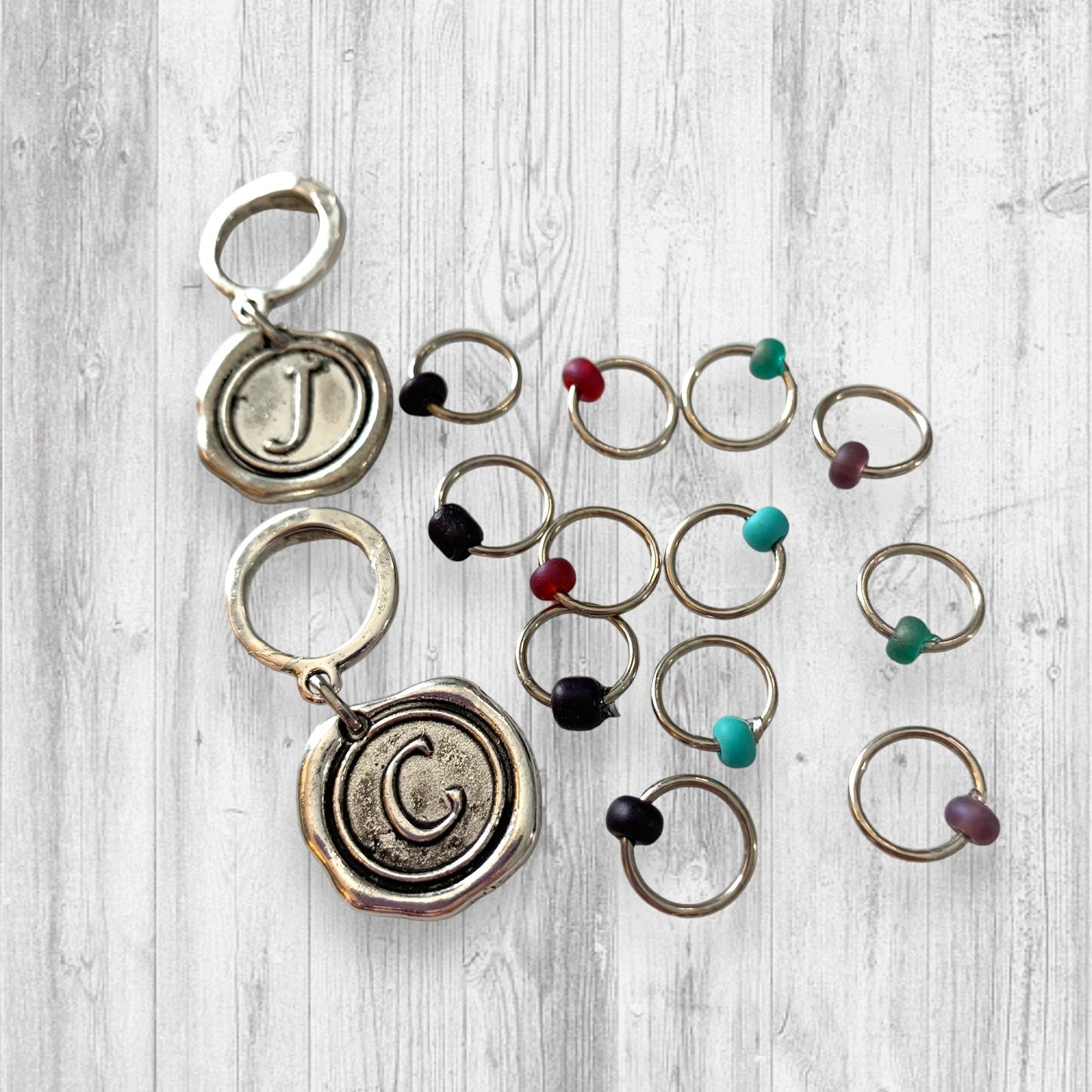 Didn't Have Time Progress and Stitch Markers - AdoreKnit