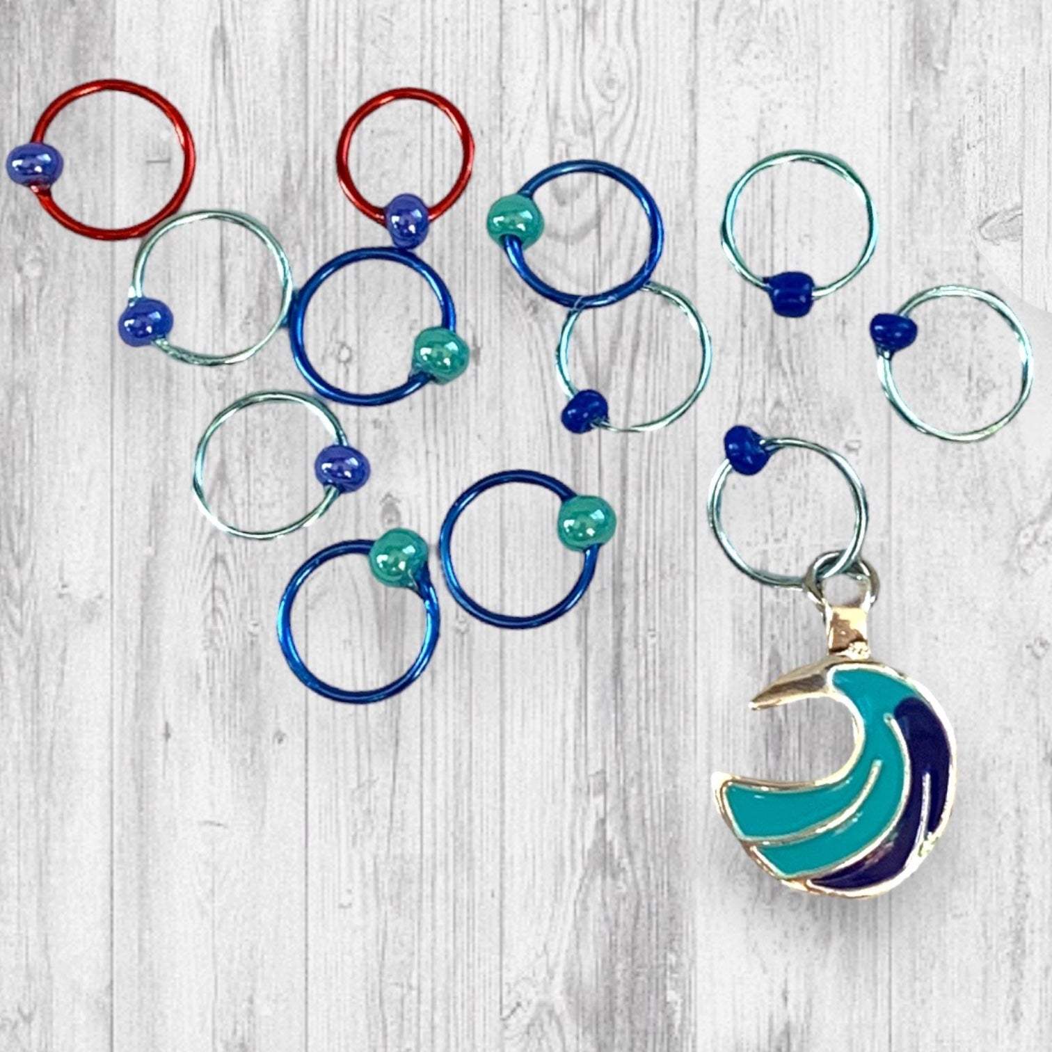 Sorcerer Hat Progress and Stitch MarkersAdoreKnitSorcerer Apprentice Progress and Stitch Markers. The hat is at the center of the Fantasia segment entitled ‘The Sorcerer’s Apprentice’ was our inspiration for this mSorcerer Hat Progress