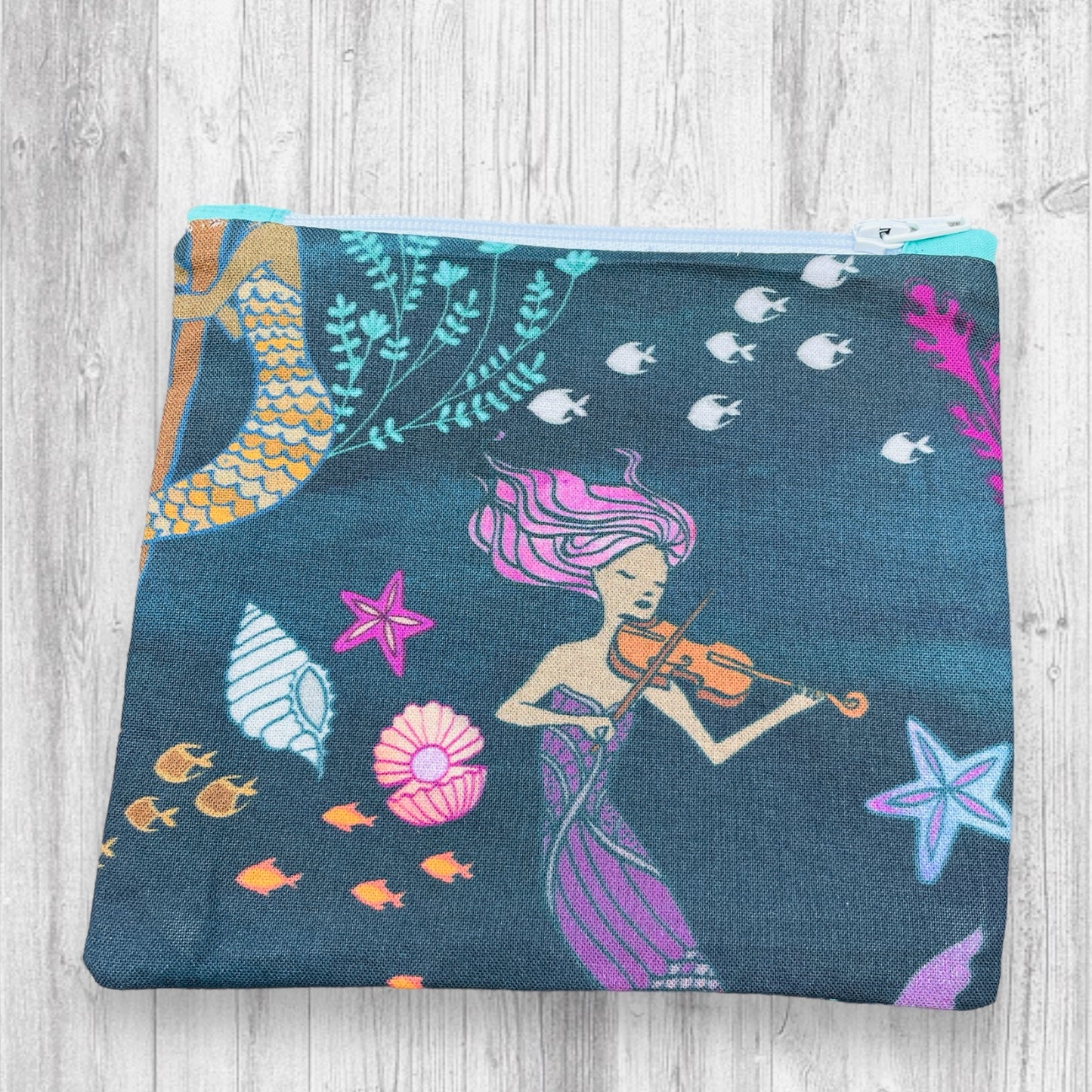 Mermaid Music in the Deep Project Bag - AdoreKnit