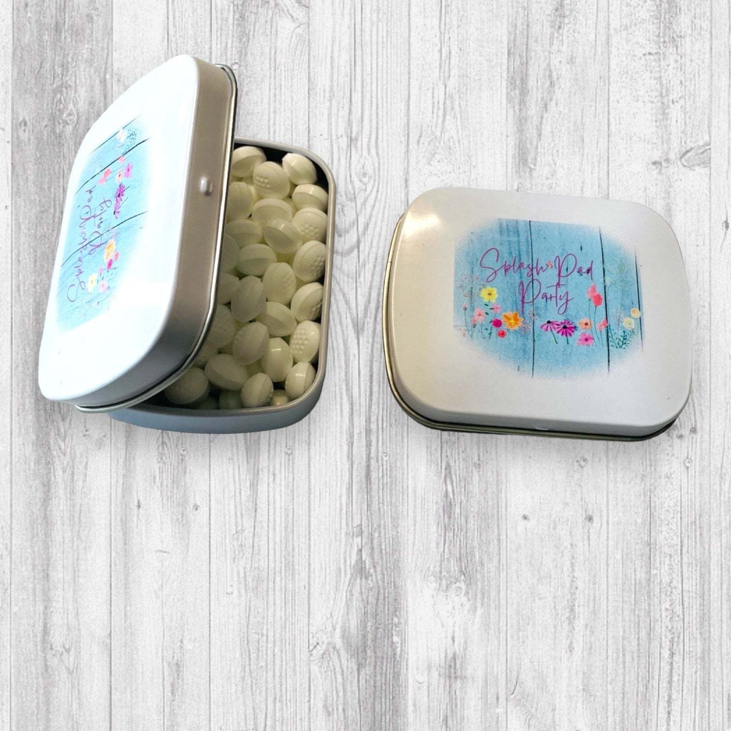 2023 Splash Pad Party Stitch Marker Container or Mint Tin - AdoreKnit