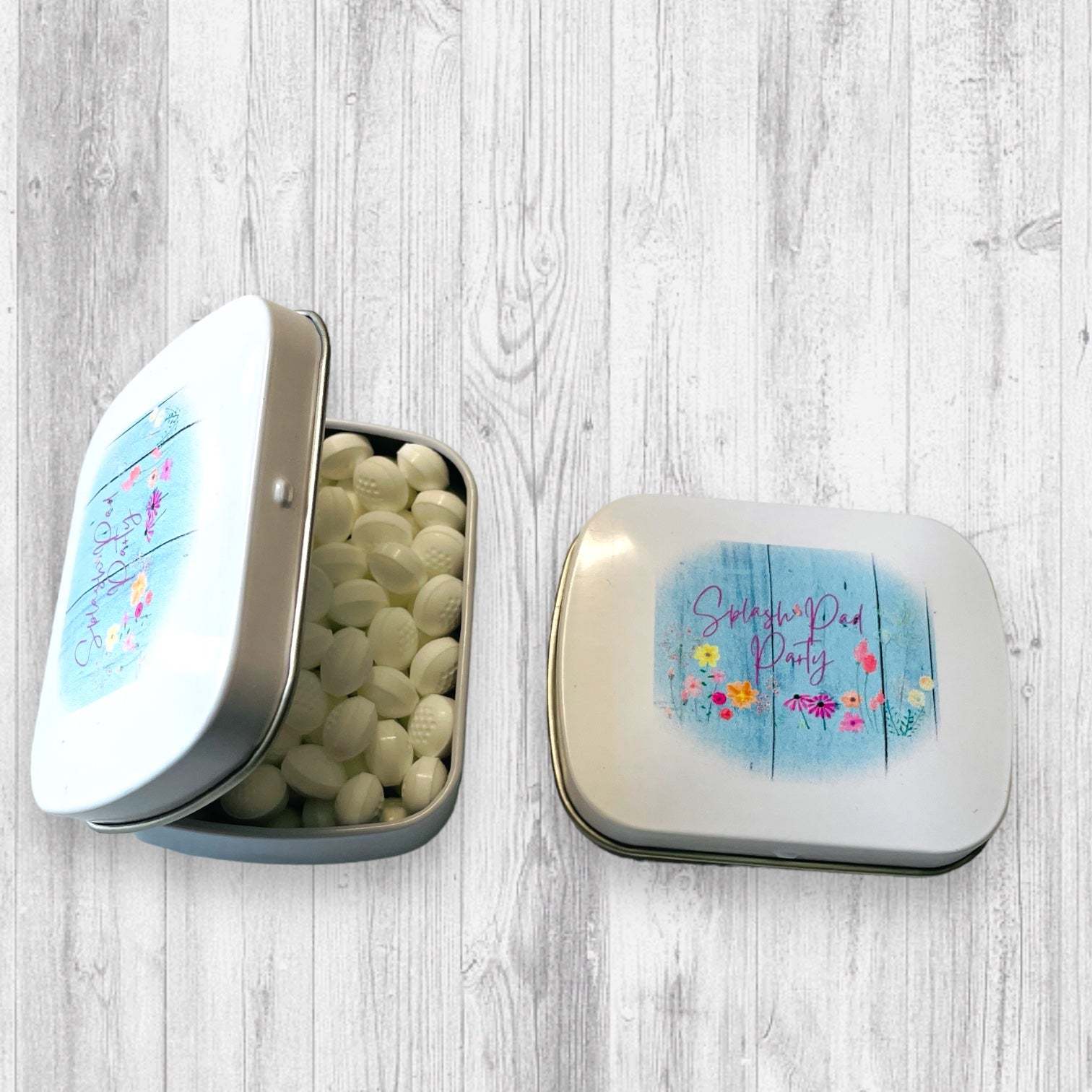 2023 Splash Pad Party Stitch Marker Container or Mint Tin - AdoreKnit