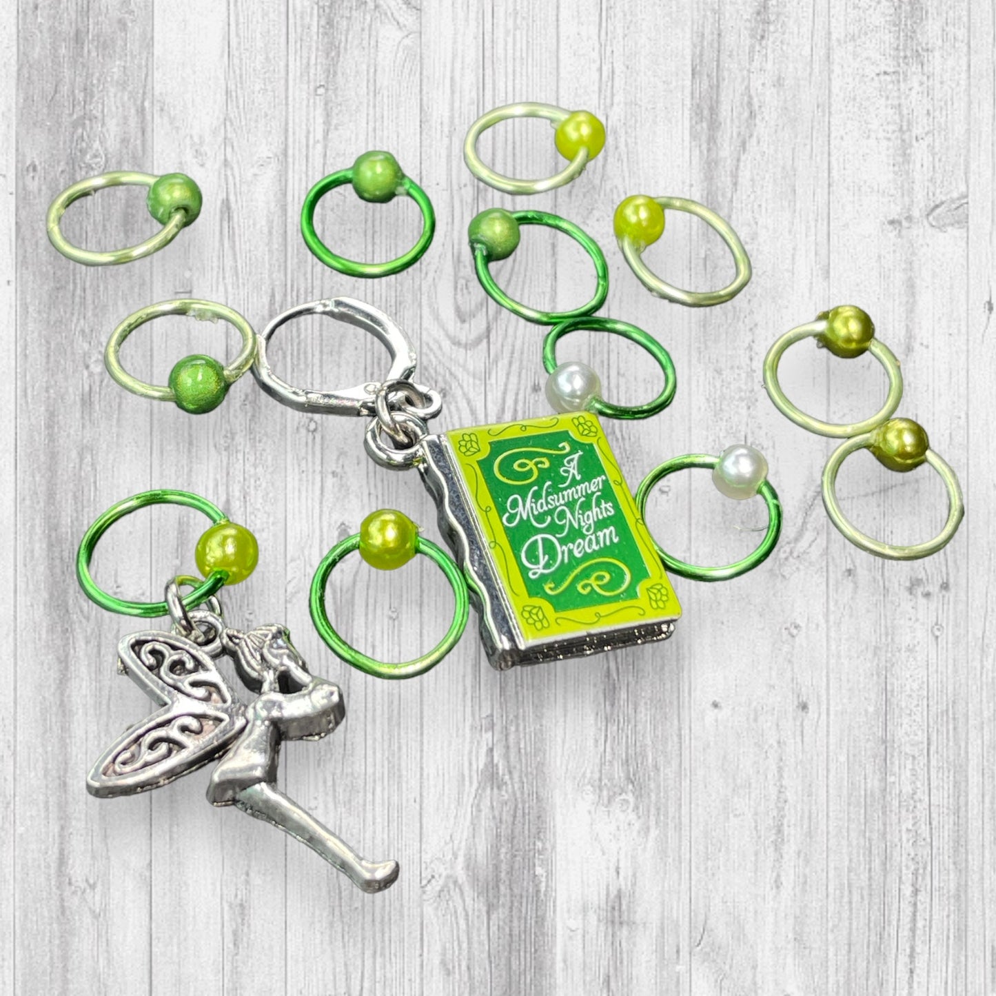 A Midsummer's Night Dream Progress and Stitch Markers - AdoreKnit