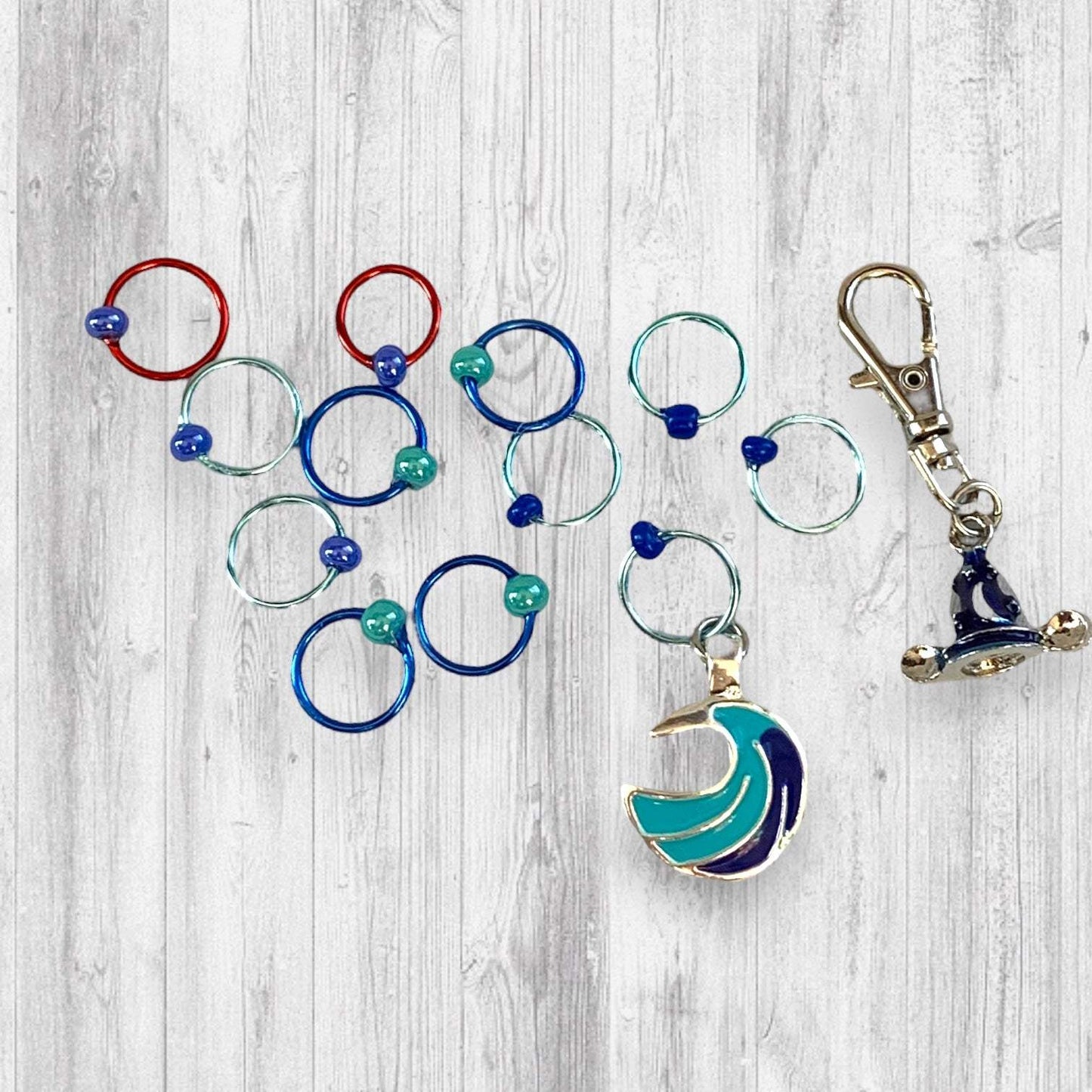 Sorcerer Hat Progress and Stitch MarkersAdoreKnitSorcerer Apprentice Progress and Stitch Markers. The hat is at the center of the Fantasia segment entitled ‘The Sorcerer’s Apprentice’ was our inspiration for this mSorcerer Hat Progress