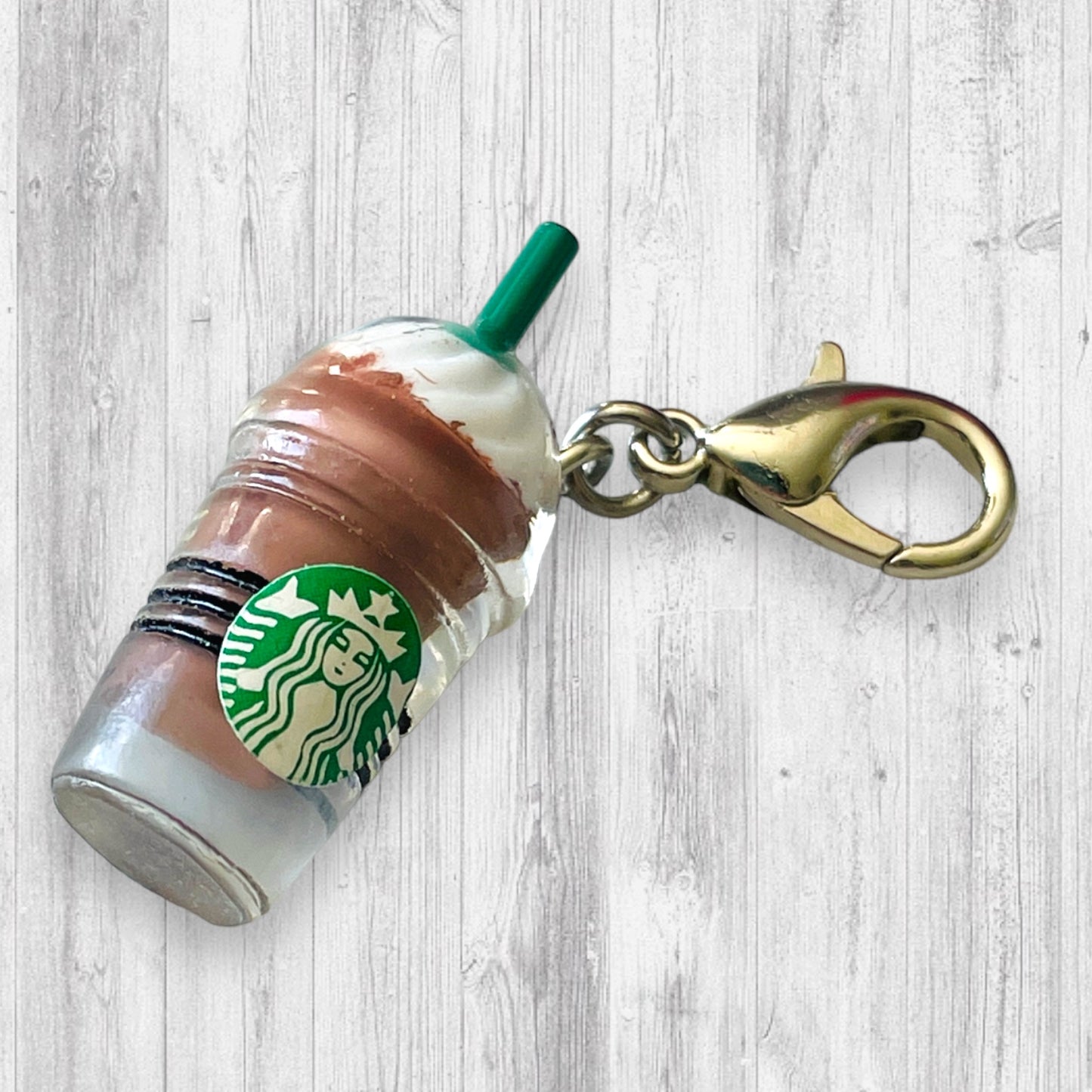 Mocha Frap and Coffee Bean Progress and Stitch Markers - AdoreKnit