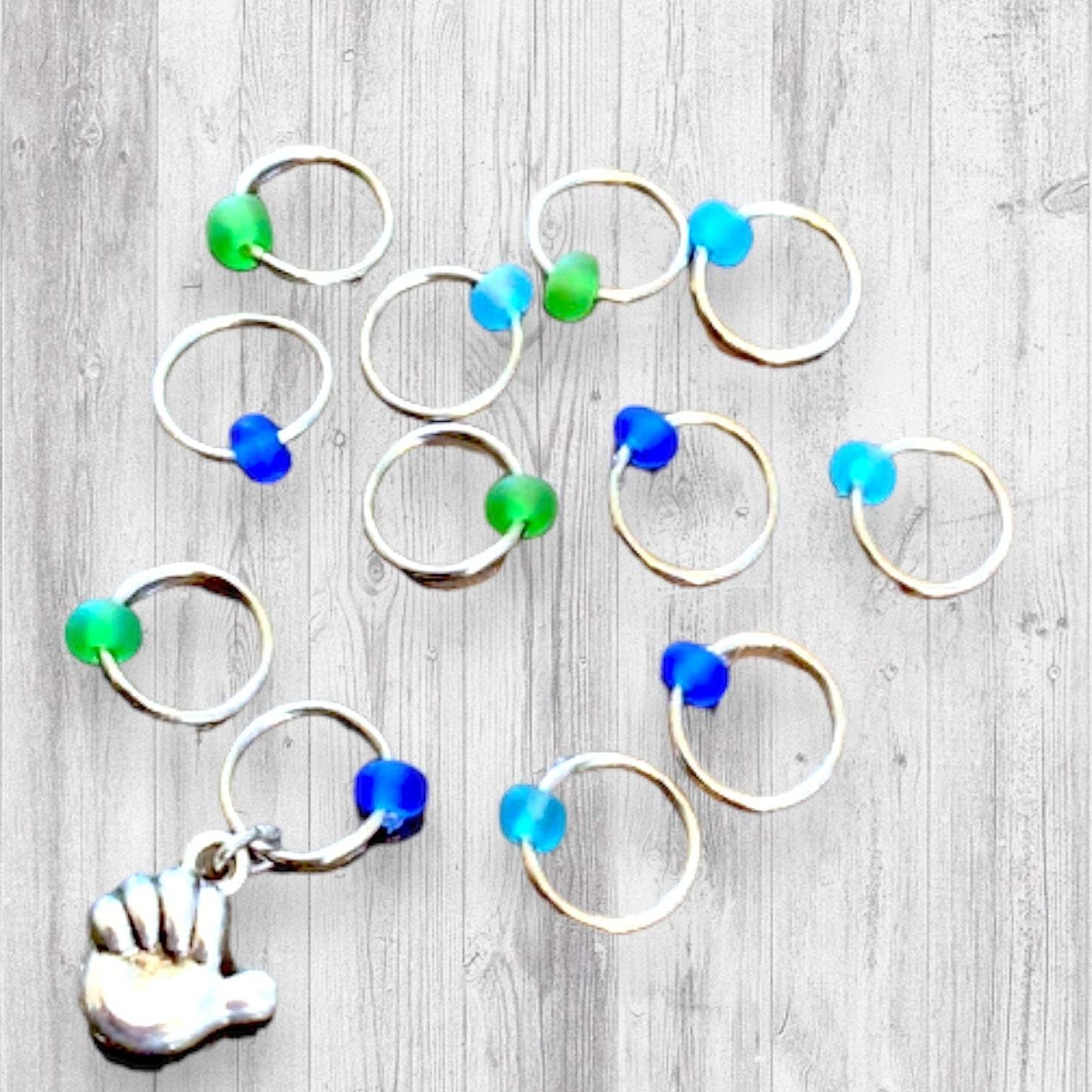 Hitchhiker's Progress and Stitch Markers - AdoreKnit