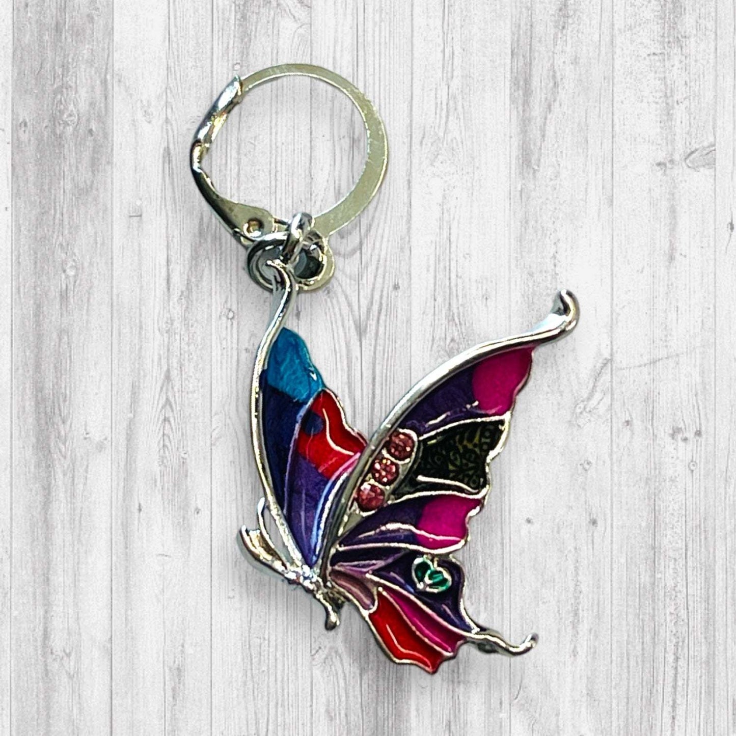 Float Like A Butterfly Progress and Stitch MarkersAdoreKnitFloat Like A Butterfly Progress and Stitch Markers.  The famous Muhammad Ali quote inspired this set, "Float like a Butterfly, sting like a bee."  It seems last summButterfly Progress