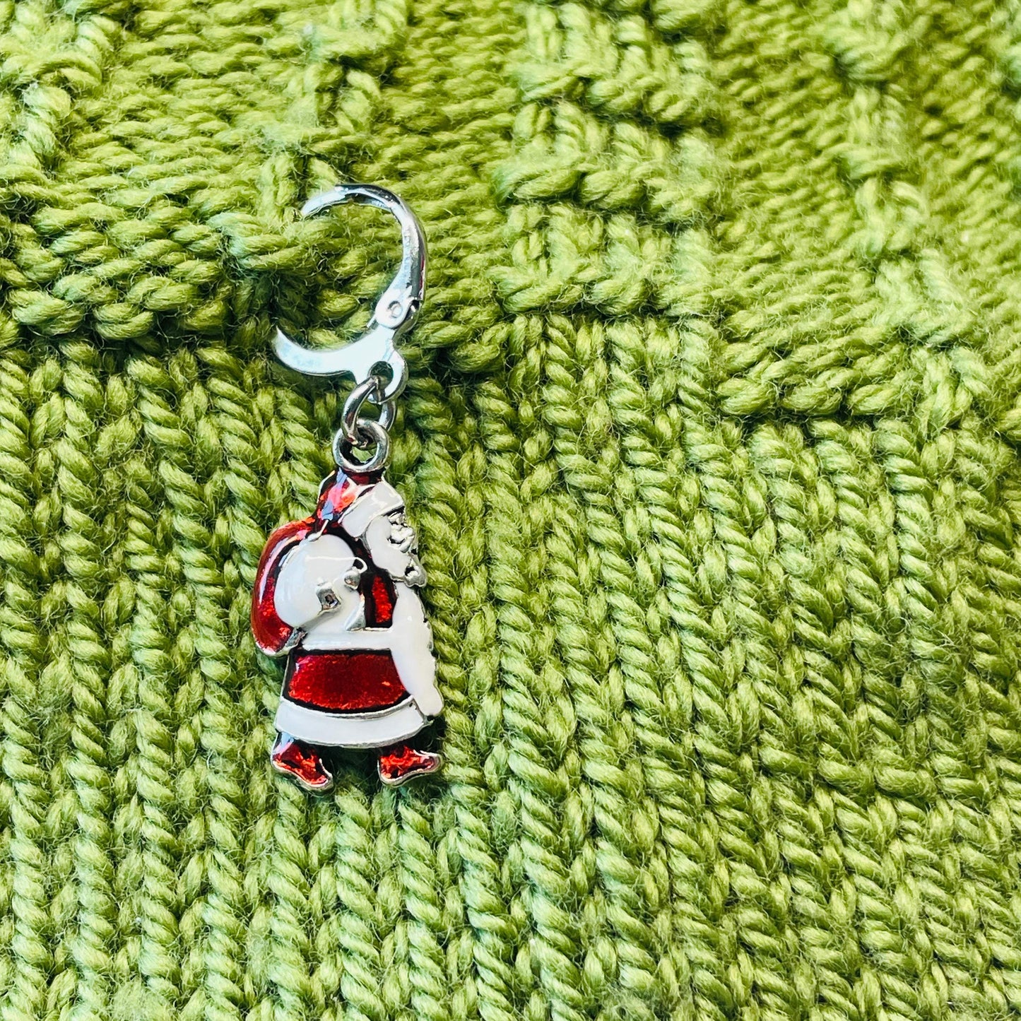 Have a TREE-mendous Christmas Progress and Stitch Markers - AdoreKnit