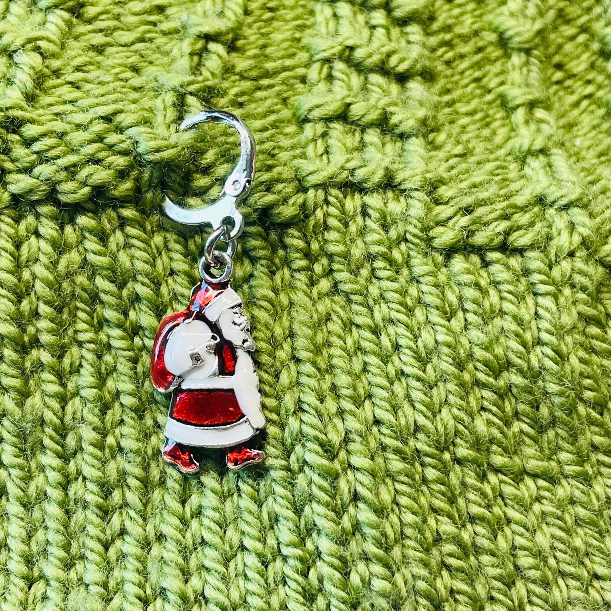 Have a TREE-mendous Christmas Progress and Stitch Markers - AdoreKnit