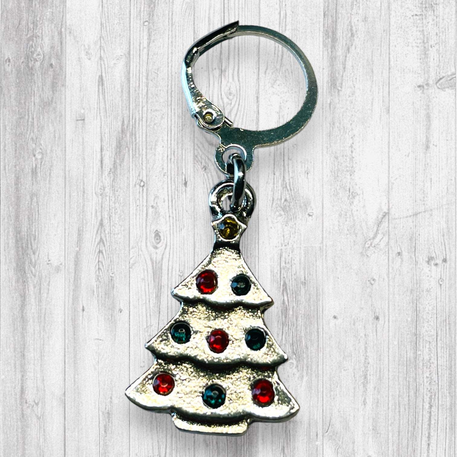 Have a TREE-mendous Christmas Progress and Stitch Markers - AdoreKnit