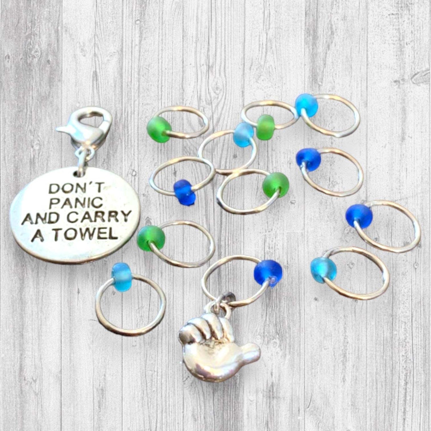 Hitchhiker's Progress and Stitch Markers - AdoreKnit