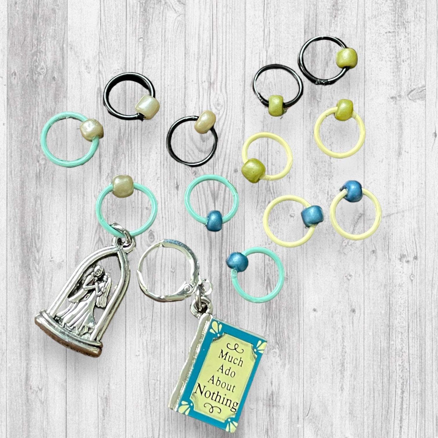 Much Ado About Nothing Progress and Stitch Markers - AdoreKnit