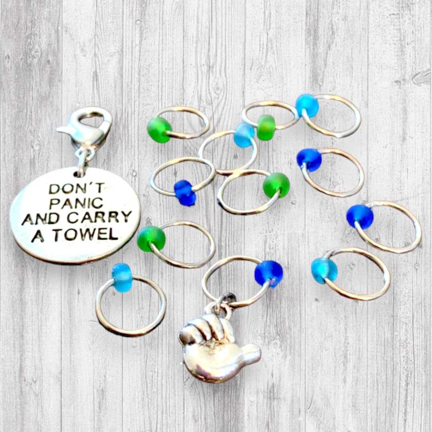 Hitchhiker's Progress and Stitch Markers - AdoreKnit