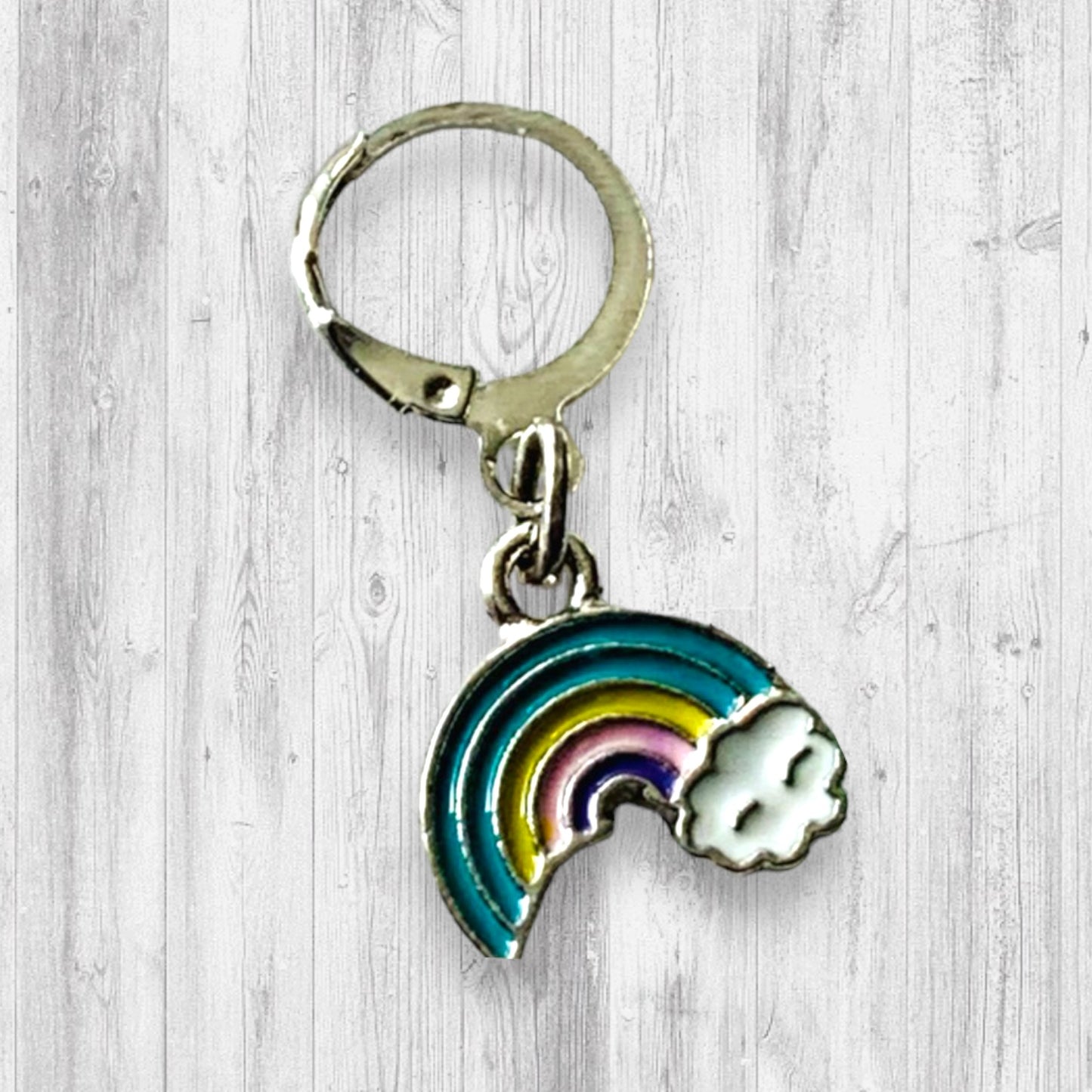 Pastel Rainbows Progress and Stitch Markers - AdoreKnit