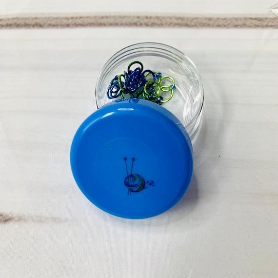 Sock Knitter's Companion Tiny Stitch Markers with Marker Container CorAdoreKnitThe Sock Knitter's Companion!! These tiny stitch markers are perfect for sock knitters. Designed to fit needle sizes: 0-1 US (2-2.5mm). This little set is perfect foCompanion Tiny Stitch Markers