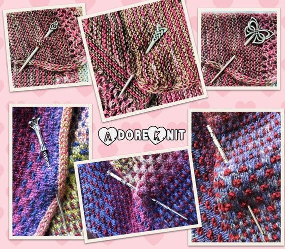 Braided Shawl Pin - AdoreKnit