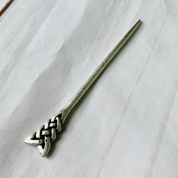 Braided Shawl Pin - AdoreKnit