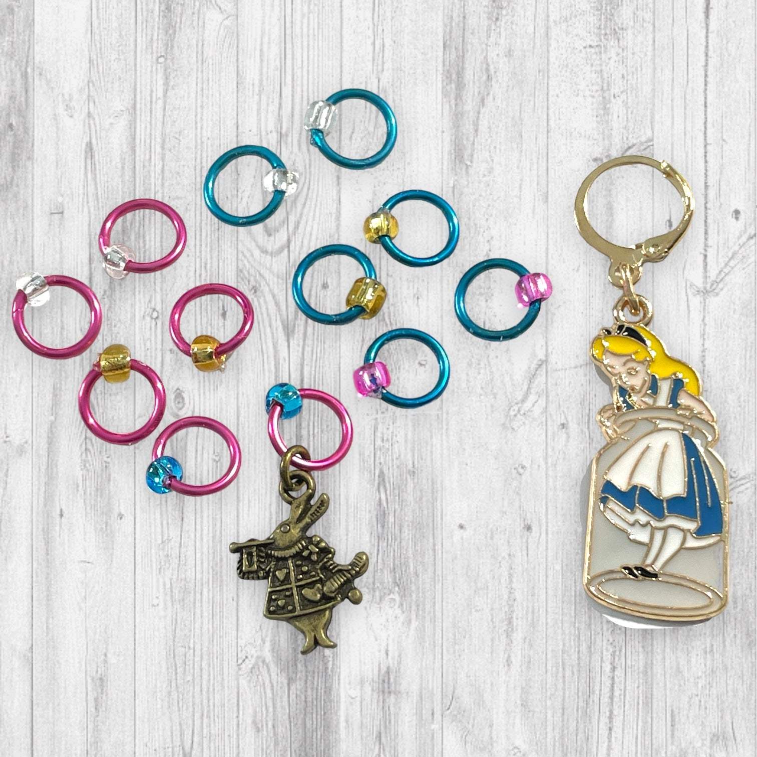 You’ll Never Get Dry That Way Pogress and Stitch Markers - AdoreKnit