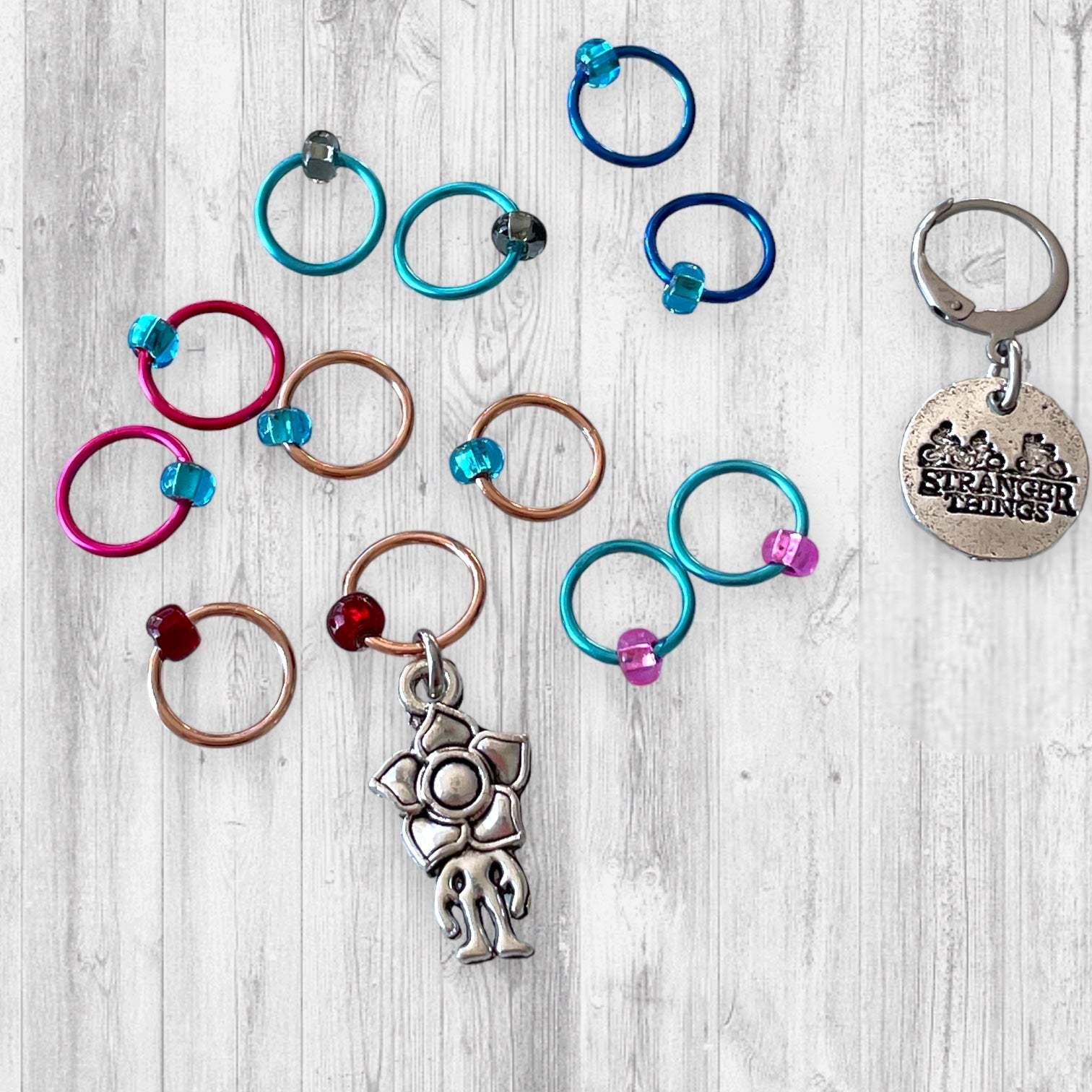Battle for Star Court Progress and Stitch Markers - AdoreKnit
