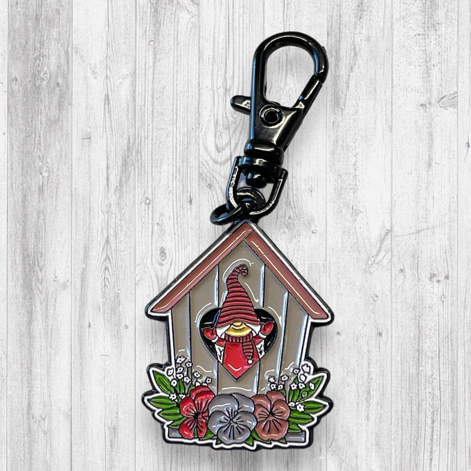 Gnome Place like Home Smiling at the Sun Progress and Stitch Markers - AdoreKnit