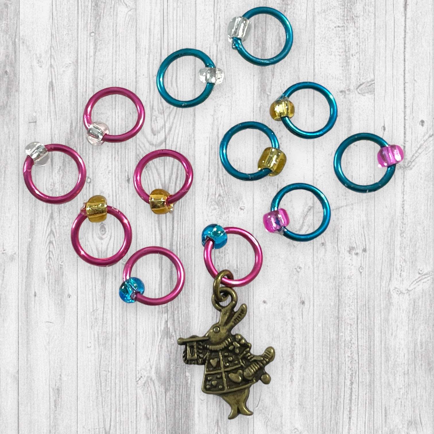 You’ll Never Get Dry That Way Pogress and Stitch Markers - AdoreKnit