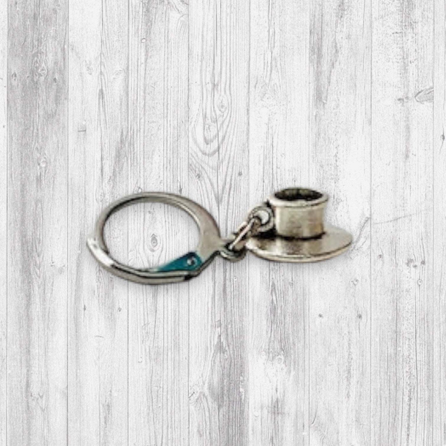 Love Some Knitting & Coffee Progress and Stitch MarkersAdoreKnitLove Some Knitting & Coffee Progress Marker and Stitch Markers.  Who doesn't love a nice warm beverage, their knitting and a new episode of your favorite show?  Knitting & Coffee Progress