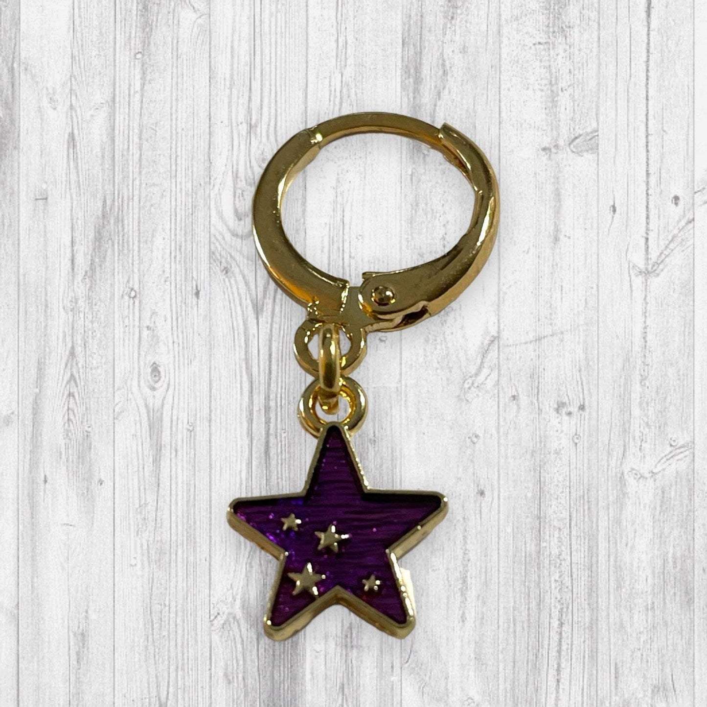 Hipster Bird Hippie Progress and Stitch Markers - AdoreKnit