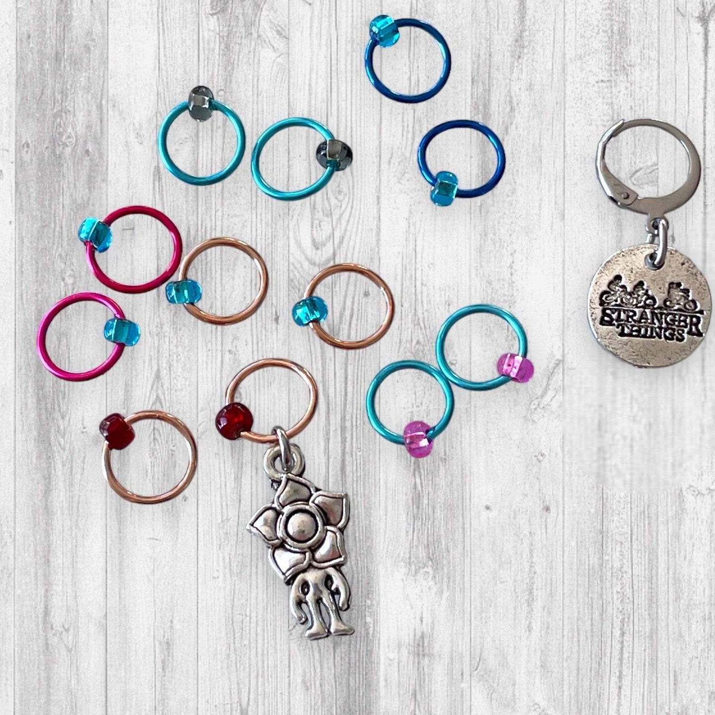 Battle for Star Court Progress and Stitch Markers - AdoreKnit